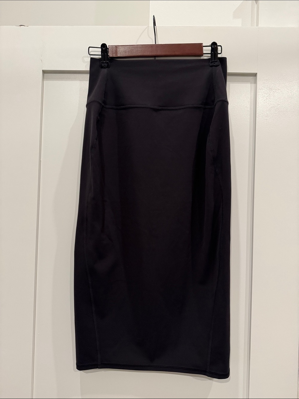 lululemon athletica Black Pencil Midi Skirt